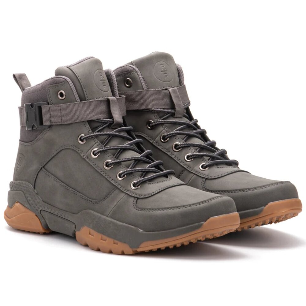 Reserved Footwear Preston Gray High Tops Shoes Boots